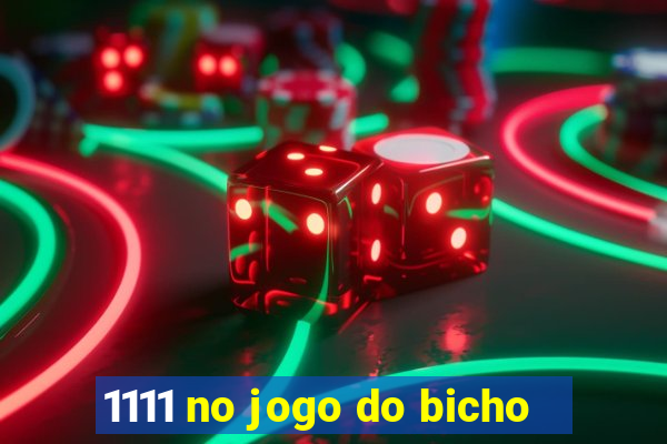 1111 no jogo do bicho